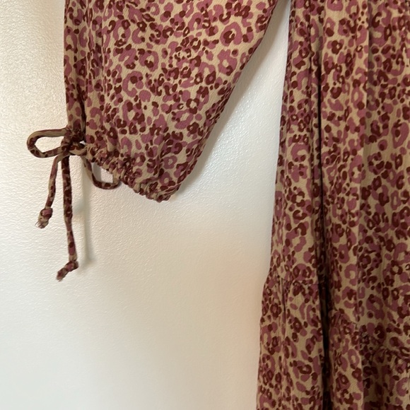 American Eagle Print Off the Shoulder Dress, Small, NWT - Picture 3 of 7